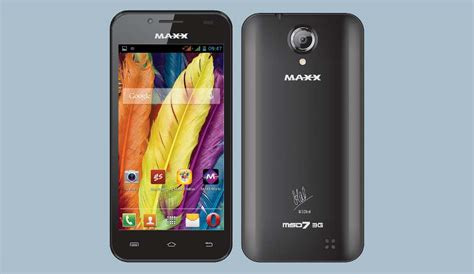 Maxx Mobile Msd7 Ax46 3g Dual Sim Announced For Rs 8888