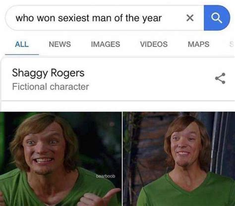 Shaggy Rogers Face Meme