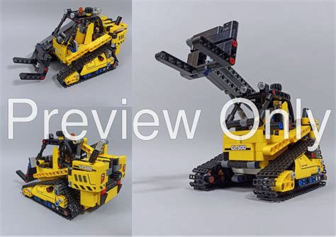 Lego Moc 42121 Skid Steer Loader By Mlonger Rebrickable Build With