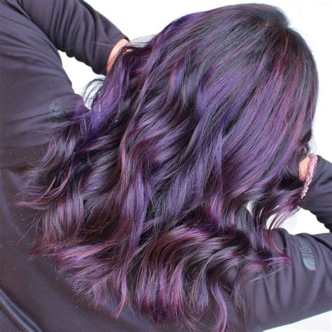 Deep Purple Brown Hair Color 30 Best Purple Hair Ideas For 2021 Worth