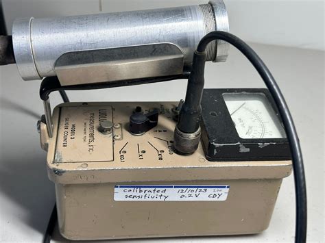 Ludlum Model 3 Geiger Counter Survey Meter With Probe Tested And Calibrated Ebay