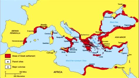 Greek Territories Archaic Period 800 Bc 480 Bc Youtube