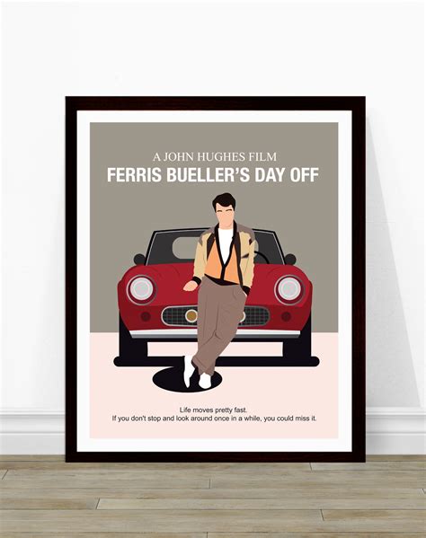 Ferris Buellers Day Off Poster Poppermost Prints