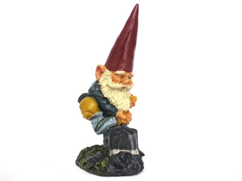 Gnome With Shovel After A Design By Rien Poortvliet David The Etsy