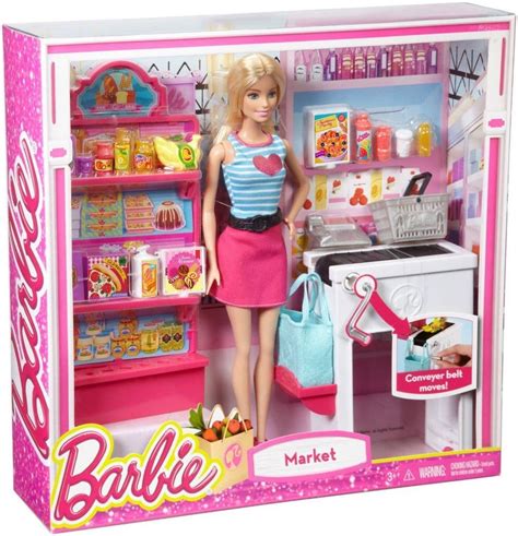 Barbie Malibu Avenue Playset Grocery Store With Barbie Doll