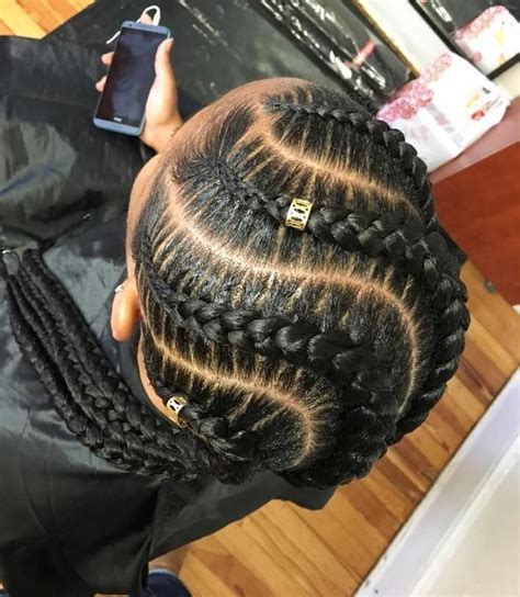 The bulky side swoop gives this vintage hairstyle a modern vibe. 20 braid hairstyles for black women winter 2018 | Braids for black hair, Cool braid hairstyles ...