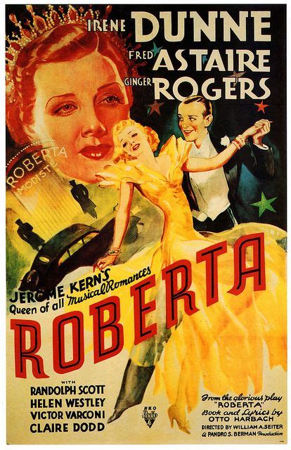 Roberta Fred Astaire Classic Movie Posters Roberta