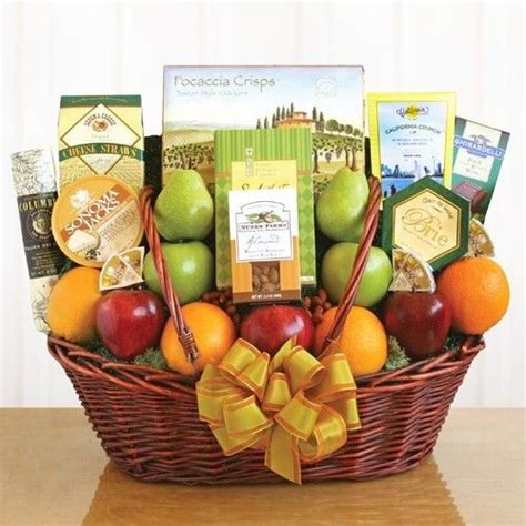 Fresh And Healthy Gift Basket Healthy Food Gifts Healthy Gift Basket Fruit Basket Gift