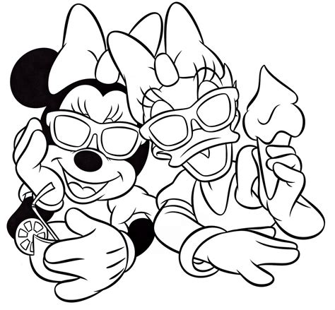 Dibujos De Minnie Mouse Para Colorear Para Ni Os