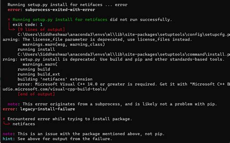 Issue While Installing Streamlit Webrtc Streamlit Webrtc Streamlit
