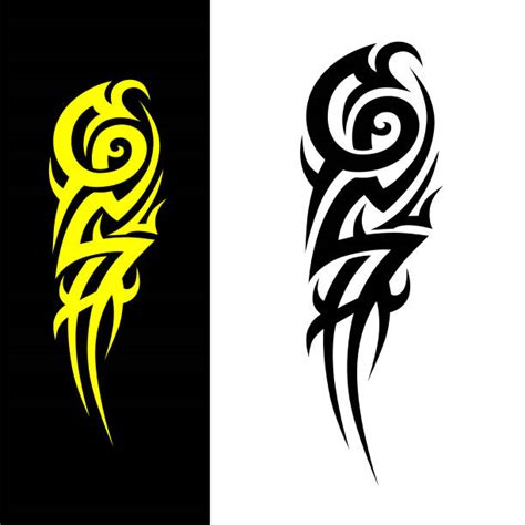 Best Tribal Tattoos Illustrations Royalty Free Vector Graphics And Clip