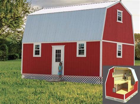 Two Story Sheds And 2 Story Metal Shed Kits For Sale Online
