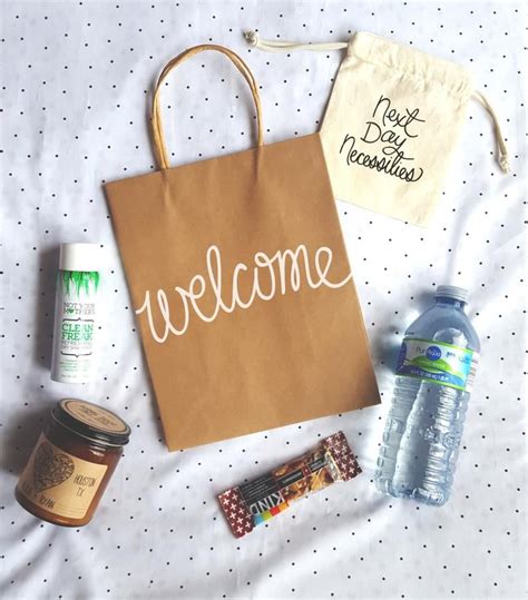 Welcome Bag Ideas For Your Wedding Southern Bride Welcome Bags