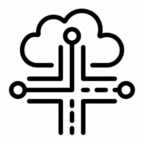 Cloud Computing Cloud Traffic Data Traffic Icon