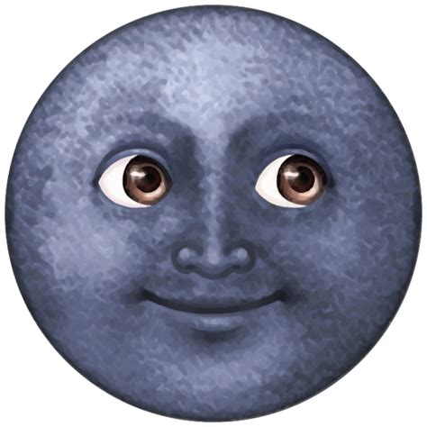 We have gathered a unique collection of black and white emojis you can use to create unique and special text messages. Download Dark Blue Moon Emoji | Emoji Island