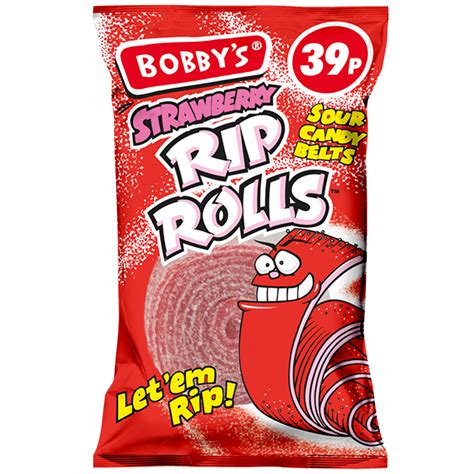 Strawb Rip Roll Bobbys Foods