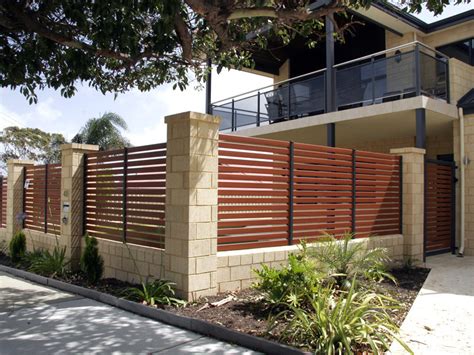 Wooden fences allow for endless creative designs. Fencing 4 Perth in Joondalup, Perth, WA, Fencing ...