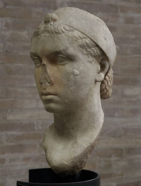 Roman Portrait Of Cleopatra Illustration World History Encyclopedia