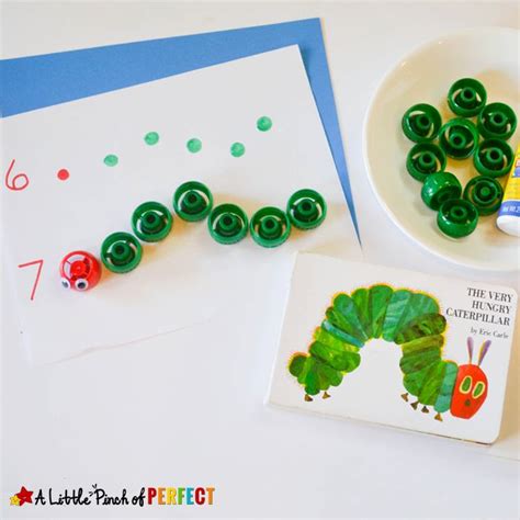 Counting Caterpillars Math Activity Inspired By The Hungry Caterpillar