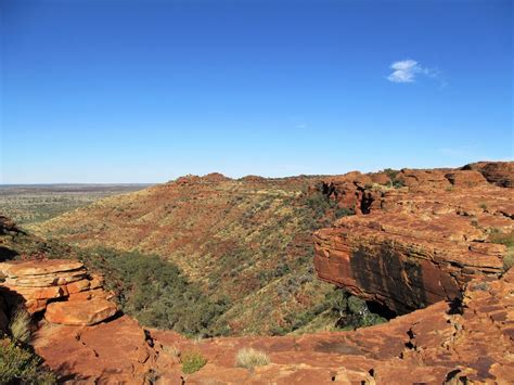 Hiking The Red Centre Kings Canyon Northern Territory