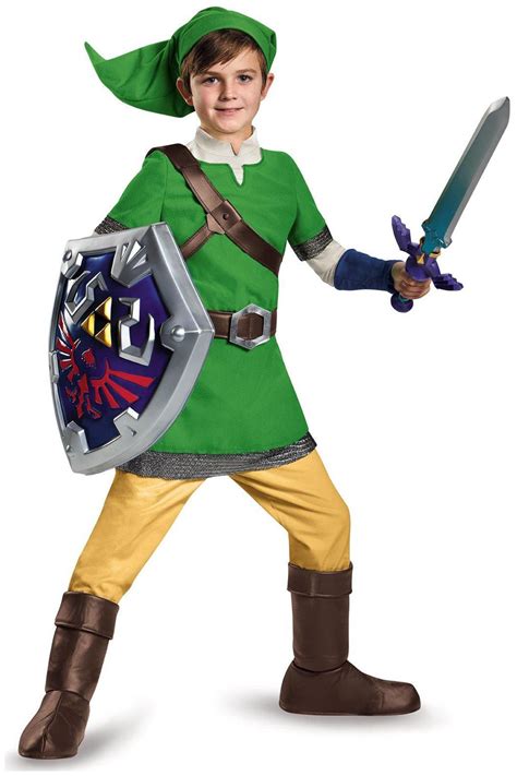 The Legend Of Zelda Link Deluxe Child Costume