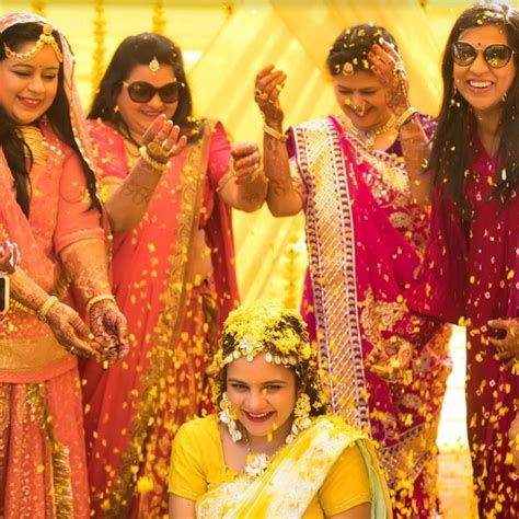 Haldi Ceremony Photoshoot Ideas For Your Wedding K4 Fashion