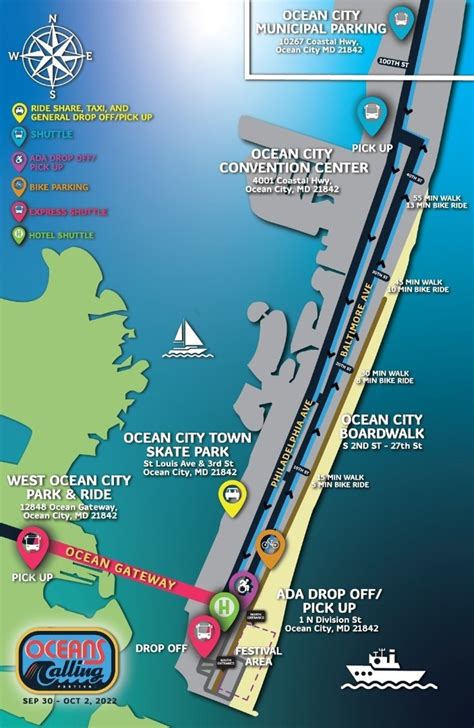 Ocean City Encouraging Festival Participants To Have A Plan Walk Bike