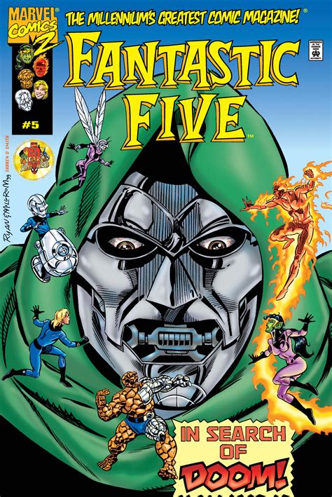 Fantastic Five 1999 5 Comic Issues Marvel