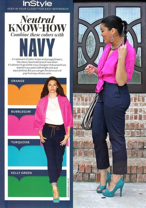 Inspired By Instyle Neutral Know How Navy Instyle Color Crash Course
