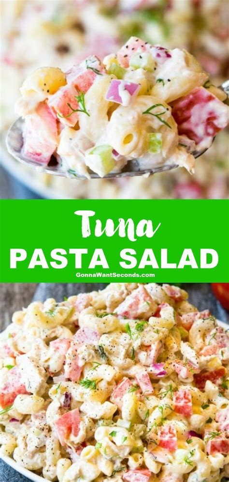 I'm back from mexico and have this classic italian pasta salad to share with you today! Tuna Pasta Salad | Recipe | Tuna salad pasta, Pasta salad ...