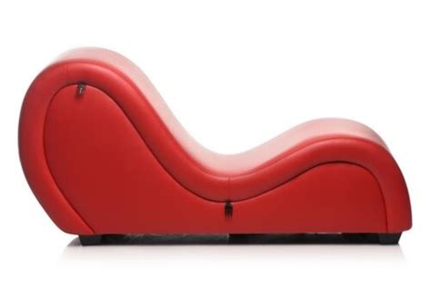 kinky couch sex chaise lounge with love pillows black or red ebay