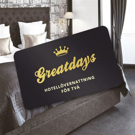 Greatdays hotellövernattning för två, Presentkort 24916 | SAS EuroBonus ...