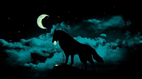 Wolf And Moon Wallpapers Top Free Wolf And Moon Backgrounds