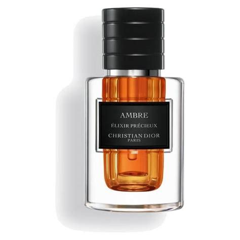 Ambre Elixir Précieux Composition Parfum Christian Dior Olfastory