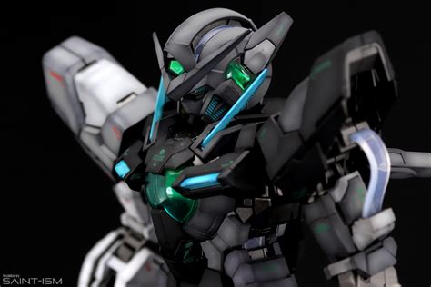 Pg Exia Gundam Monochrome Ver Saint Ism Gaming Gunpla Digital Art
