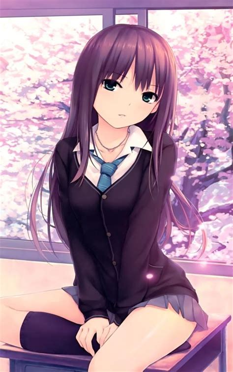 Customize and personalise your desktop, mobile phone and tablet with these free wallpapers! Anime Girl HD Wallpapers for Android - APK Download