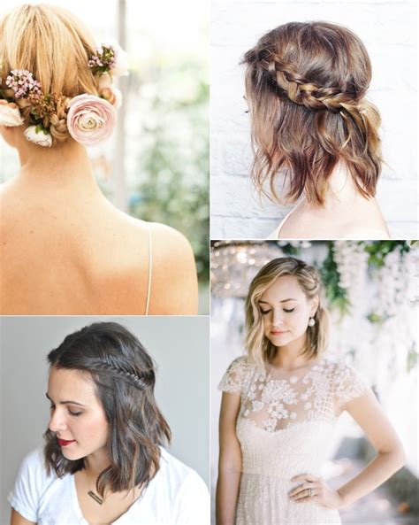 Besides, with the awesome hairstyles listed below you will attract attention, admiring glances and sincere smiles. 9 Short Wedding Hairstyles For Brides With Short Hair ...