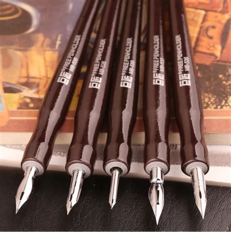 5 Pieces Lot Manga Comic Pen Dip Pen G Pen Set Anime Nib Tools Pro