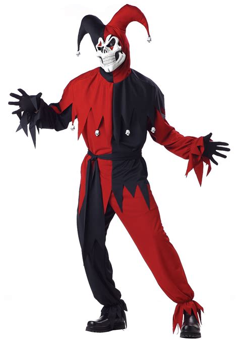 Adult Halloween Costumes Mens Cosplay Skeleton Clown Costume Scary