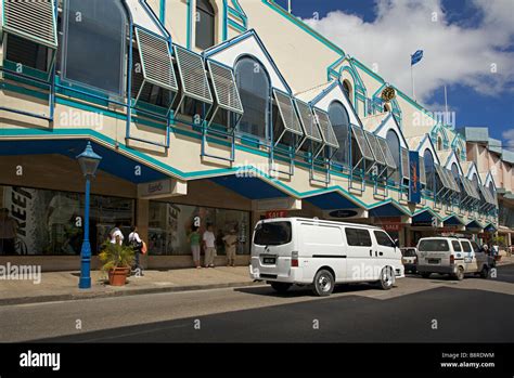 Cave Shepherd Duty Free Shopping Mall In Downtown Bridgetown Barbados West Indies Stock