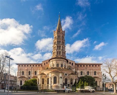 Basílica De St Sernin En Toulouse Francia Imagen De Archivo Imagen