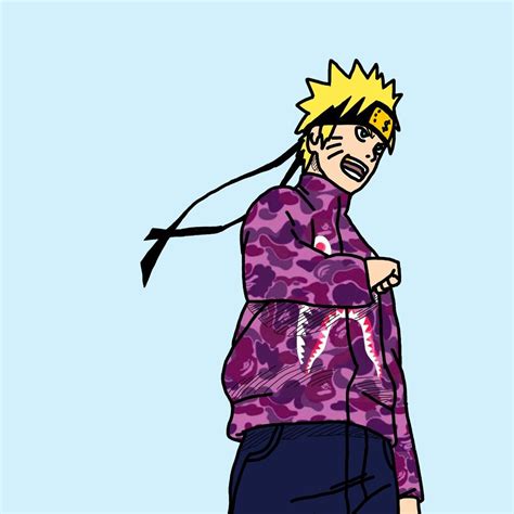 Naruto Bape Drawing Naruto Akatsuki