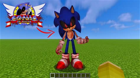 Mod Sonic Exe Di Minecraft Pe Youtube