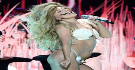 Lady Gaga Wears A Seashell Bikini Thong And Nothing Else At Vmas E News
