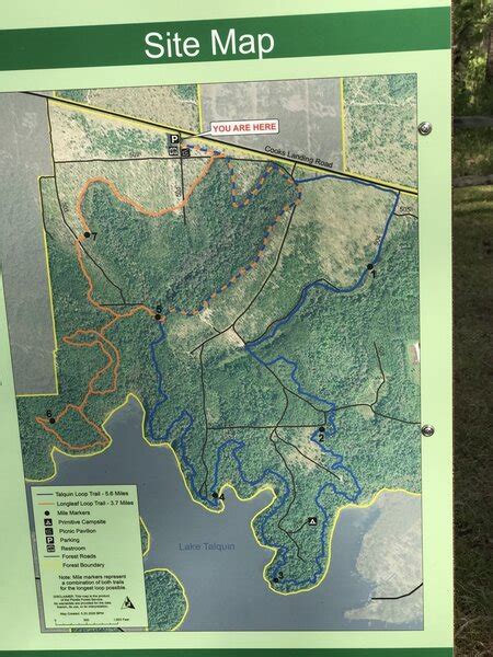 Lake Talquin State Forest Mtb Map
