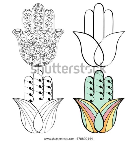 Hamsa Hand Hand Of Fatima Amulet Symbol Of Protection From Devil