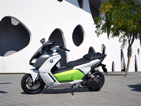 New Pics Of The Bmw C Evolution E Scooter Tech Details Surface