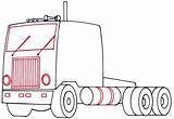 How To Draw A Semi Truck Images
