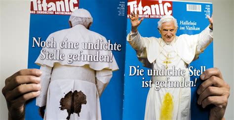 papst verklagt deutsches satiremagazin ‚titanic‘