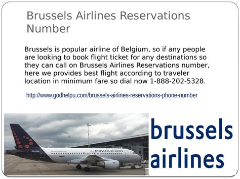 Brussels Airlines Reservations Number